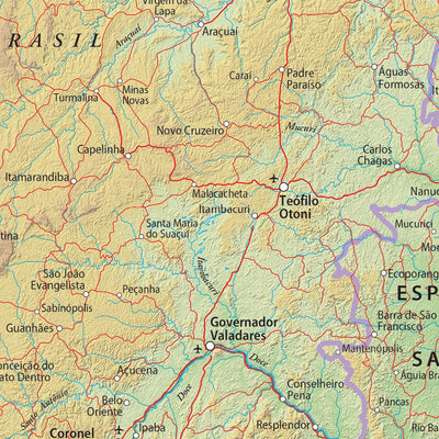 Millennium House Northeast South America - Earth Platinum Pg 53 digital map