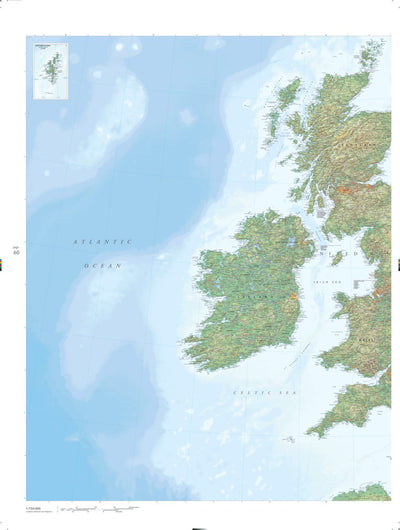 Millennium House United Kingdom and Ireland - Earth Platinum Pg 60 digital map