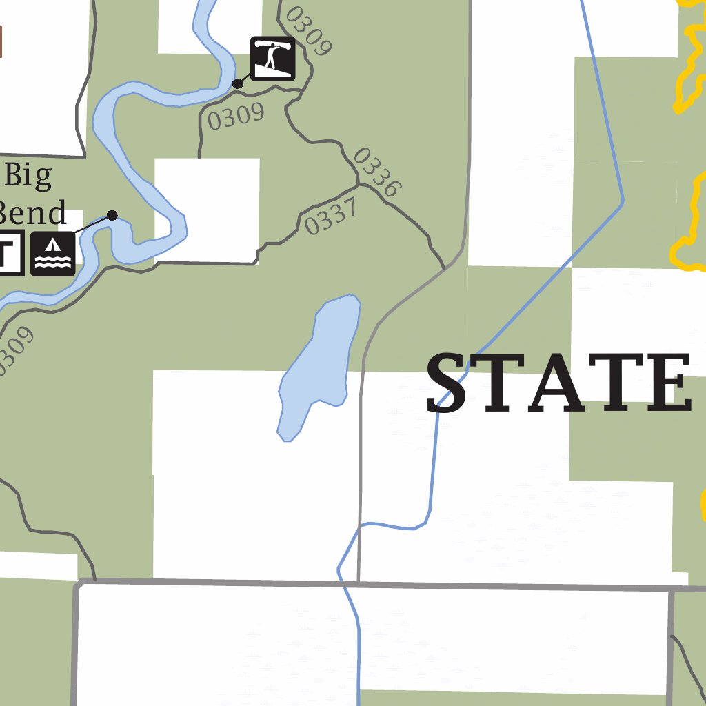 Huntersville State Forest Map By Minnesota Department Of Natural ...