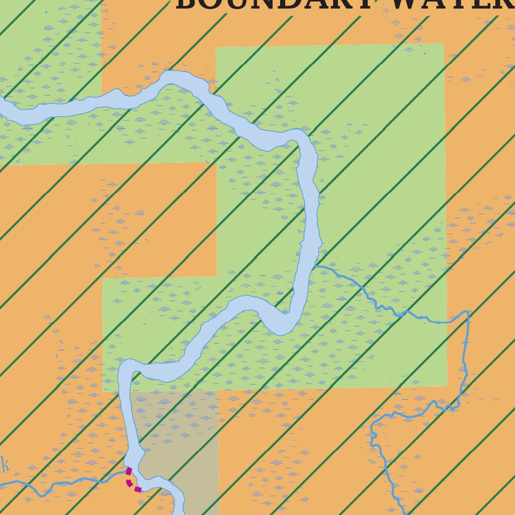 Lake Jeanette State Forest Map by Minnesota Department of Natural 