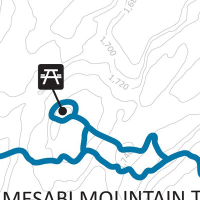 Minnesota Department of Natural Resources Mesabi Mountain ORV Trail, MNDNR digital map