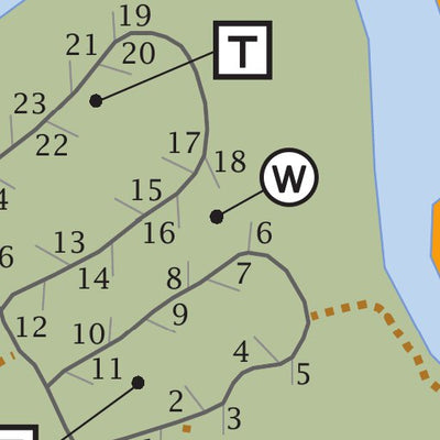 Minnesota Department of Natural Resources Snake River Campground, Chengwatana State Forest digital map