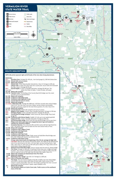 Minnesota Department of Natural Resources Vermilion River State Water Trail MNDNR digital map