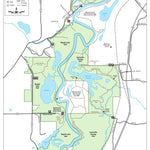 Minnesota Valley National Wildlife Refuge MNVNWR Rapids Lake, Chaska and Louisville Swamp Units digital map