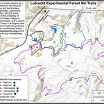 Missoula Nordic Ski Club Lubrecht Ski Trails digital map