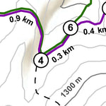 Missoula Nordic Ski Club Lubrecht Ski Trails digital map