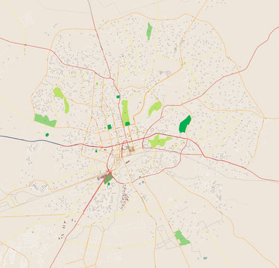 Mojo Map Company Harare, Zimbabwe digital map