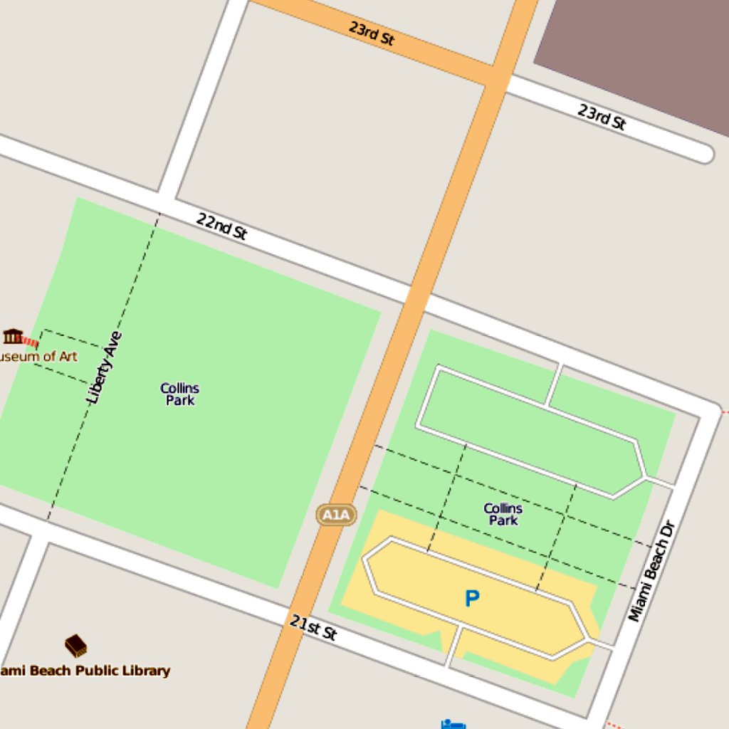 South Beach, Miami Map by Mojo Map Company Avenza Maps