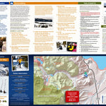 Mono County, CA Eastern Sierra Winter Recreation Map - Backside digital map