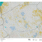 Montana HuntData LLC Montana Antelope Hunting District 701 Land Ownerhip Map digital map