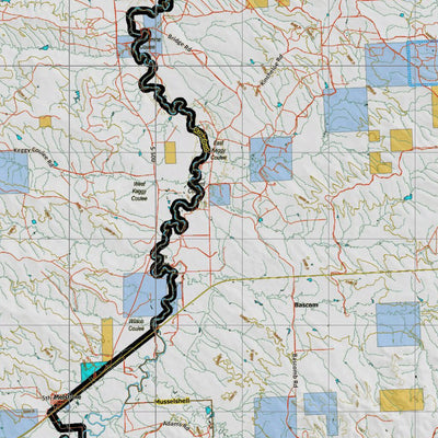 Montana HuntData LLC Montana Antelope Hunting District 701 Land Ownerhip Map digital map