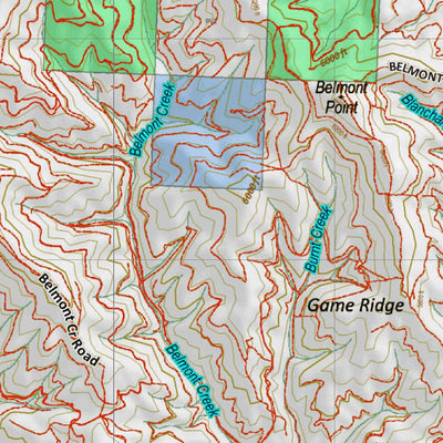 Montana HuntData LLC Montana Moose Hunting District 285 Land Ownerhip Map digital map