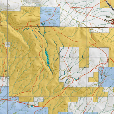 Montana HuntData LLC Mountain Goat Hunting District 331 Land Ownership Map digital map