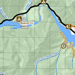 MontanaGPS Island Park Motorized Recreation Map - North digital map