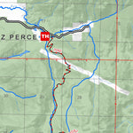 MontanaGPS Whitetail-Pipestone Motorized Recreation Visitor Map digital map