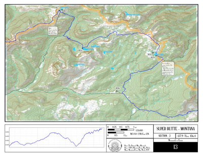 Mountain Prana Map Works Super Butte Alternate Map 13 bundle exclusive