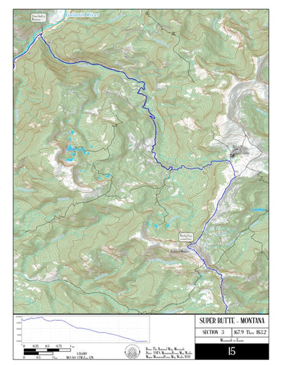 Mountain Prana Map Works Super Butte Alternate Map 15 bundle exclusive