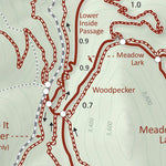 Mountains To Sound GIS llc Summer Trails Sun Mountain Area, Methow Valley, WA digital map