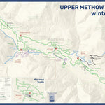Mountains To Sound GIS llc Upper Methow Valley Area Winter Trails digital map