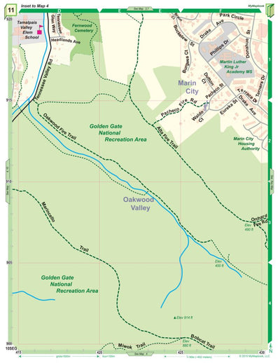 MyMapbook, LLC Tamalpais Valley Community Map Book, 11 digital map