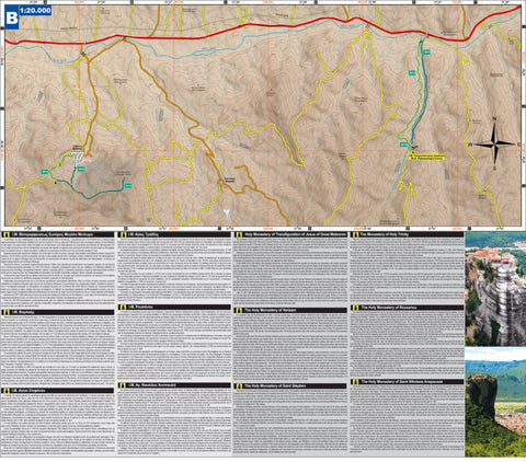 Nakas Road Cartography Meteora MapB bundle exclusive
