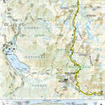 National Geographic 1001 John Muir Trail (map 09) digital map