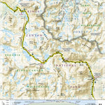 National Geographic 1001 John Muir Trail (map 11) digital map