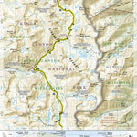 National Geographic 1001 John Muir Trail (map 14) digital map