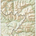 National Geographic 129 Buena Vista, Collegiate Peaks (west side) digital map