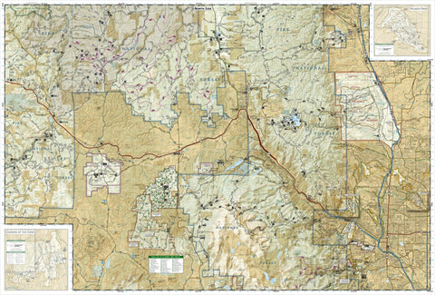 National Geographic 137 Pikes Peak, Canon City (north side) digital map