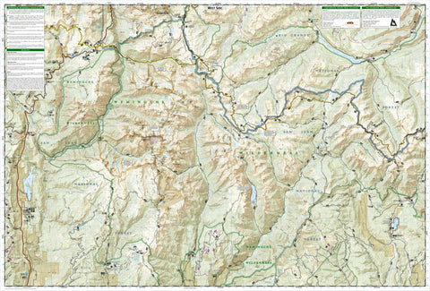 National Geographic 140 Weminuche Wilderness (west side) digital map