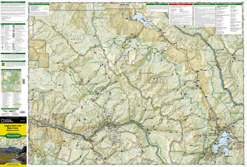 National Geographic 149 Eagles Nest and Holy Cross Wilderness Areas (north side) digital map