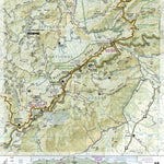 National Geographic 1504 AT Bailey Gap to Calf Mtn (map 10) digital map
