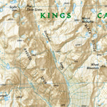 National Geographic 205 Sequoia and Kings Canyon National Parks (north side) digital map