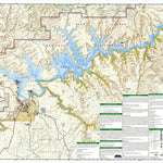 National Geographic 213 Glen Canyon National Recreation Area (south side) digital map