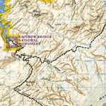 National Geographic 213 Glen Canyon National Recreation Area (south side) digital map