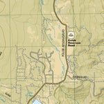 National Geographic 214 Zion National Park (north side) digital map