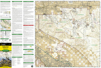 National Geographic 226 Joshua Tree National Park (west side) digital map