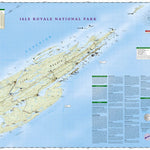 National Geographic 240 Isle Royale National Park (east side) digital map