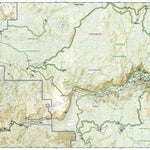 National Geographic 306 Yosemite SW: Yosemite Valley and Wawona (north side) digital map