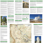 National Geographic 319 Old Faithful Day Hikes: Yellowstone National Park (Upper Geyser Basin inset) digital map