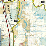 National Geographic 708 Paiute ATV Trail [Fish Lake National Forest, BLM] (south side) digital map