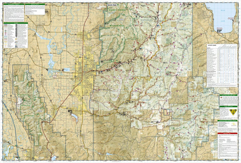 National Geographic 713 Logan, Bear River Range (south side) digital map