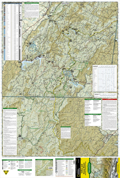 National Geographic 781 Tellico and Ocoee Rivers [Cherokee National Forest] (south side) digital map