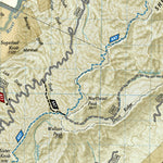 National Geographic 791 Staunton, Shenandoah Mountain [George Washington and Jefferson National Forests] (west side) digital map