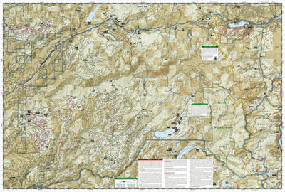 National Geographic 804 Tahoe National Forest West [Yuba and American Rivers, S] digital map