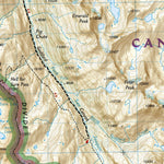 National Geographic 809 Mammoth Lakes, Mono Divide [Inyo and Sierra National Forests] (south side) digital map