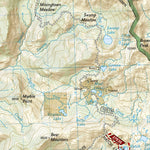 National Geographic 810 Shaver Lake [Sierra National Forest] (east side) digital map