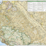National Geographic 814 Big Sur, Ventana Wilderness [Los Padres National Forest] (north side) digital map