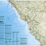 National Geographic 814 Big Sur, Ventana Wilderness [Los Padres National Forest] (south side) digital map